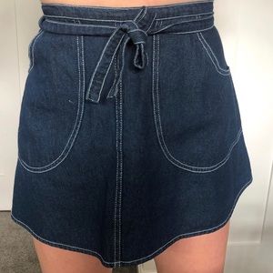 Urban outfitters denim skirt
